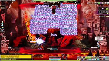 MapleStory post-Destiny Ark lvl 206 one-shotting Chaos Zakum