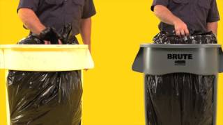 Vented BRUTE Trash Cans by Rubbermaid Features and Benefits