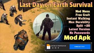Last Day on Earth Survival v1.48.5 Mod Apk | Mod Menu Unlock All Recipes | Gameplay screenshot 5