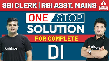 SBI Clerk | RBI Assistant Mains | One Stop Solution For Complete Data Interpretation