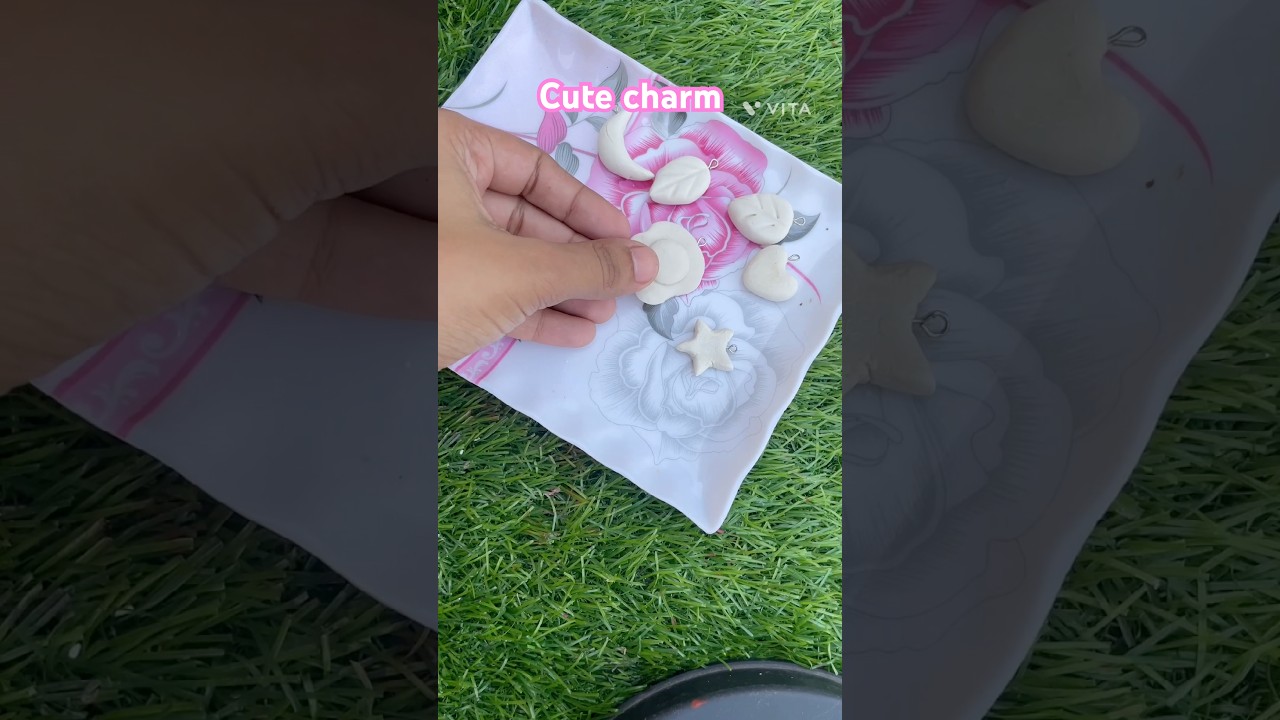 Cute clay charm 