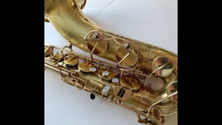 Selmer super action series 1 tenor - to keep or not to keep? by Ian Trewhella 1,177 views 4 months ago 4 minutes, 47 seconds