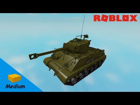 Roblox Studio Speed Build M4a3 76 W Sherman Youtube - fury tank roblox