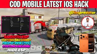 How To Hack Call of Duty Mobile in iOS Device | 100 % Antiban CODM iPhone Hack - Mod Menu Cheat