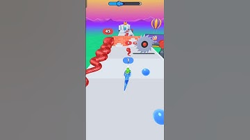 Snake Run Race: Speed, Strategy, and Survival! #shorts #youtubeshorts #gamepart 135