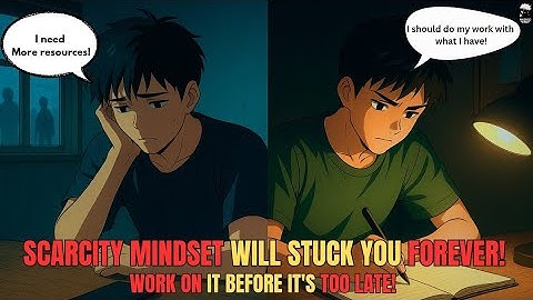 Why Scarcity Mindset Kills Ambition | Change Your Mindset, Change Your Life