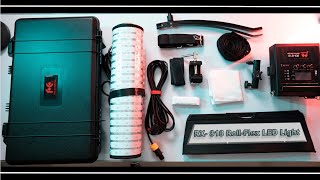 Unboxing FalconEyes RX-818 RGB Roll-Flex LED light