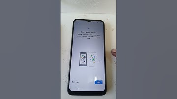 setup the phone after frp bypass done