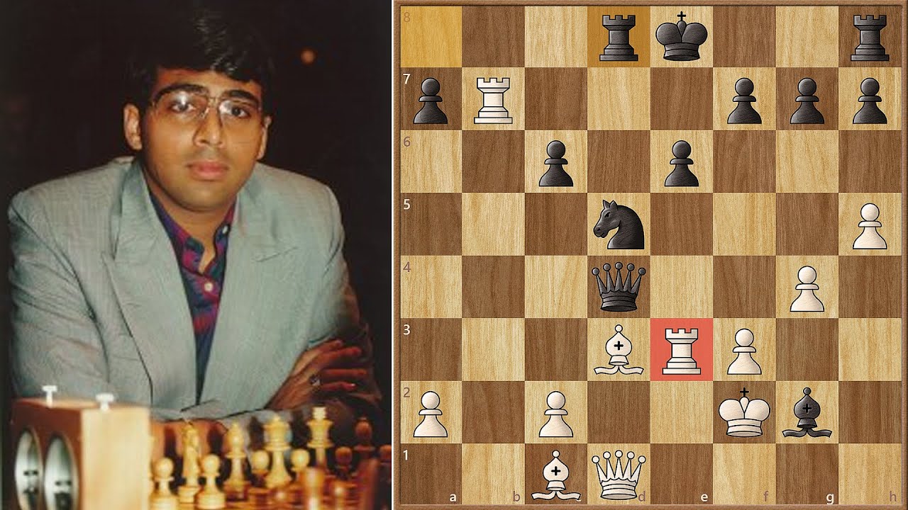 Chess Tactics: Anand — Lautier, 1997