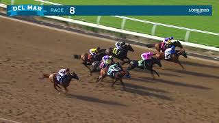 Bartholdy wins race 8 at Del Mar 7/25/26