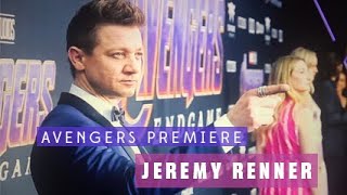 Avengers Endgame World Premiere - Behind The Scenes with Jeremy Renner