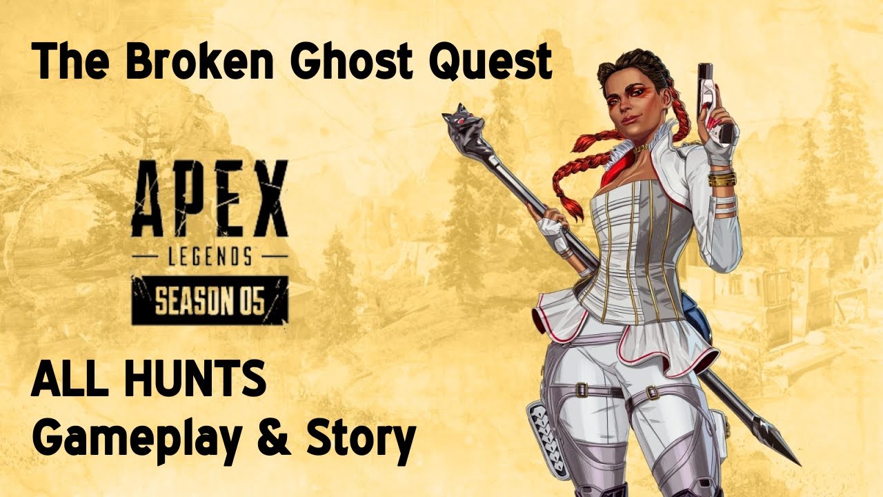 Apex Legends Season 5 | The Broken Ghost Quest — All Hunts – Gameplay & Story (PS4)