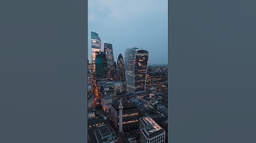 The Walkie-Talkie in London #skyscraper #dronevideo