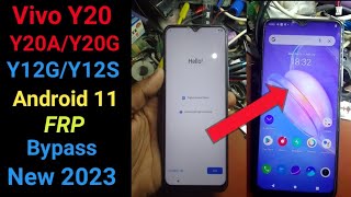 ViVO Y20 FRP BYPASS 2023 New Trick ! ANDROID 11 (Without Pc) Vivo Y20 Y20G/Y20A/Y12S/Y12G Frp Bypass