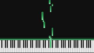 Arthur Hammerstein - Because of You | Piano Visualization