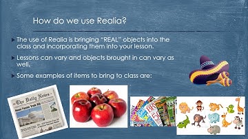 Realia SDAIE Strategy