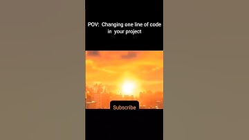 How a project behaves when you change one line of code #c++ #ai #python