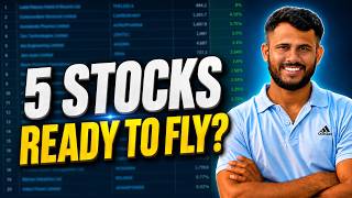 5 Stocks Ready To Fly? | TechnoFunda Analysis | Multibagger Watchlist 🚀📈