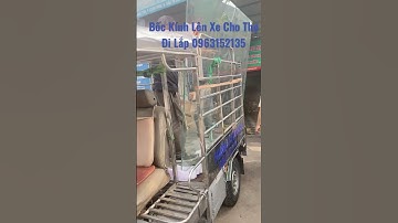 Bốc Kính Lên Xe Cho Thợ Đi Lắp | Kính Cường Lực Quang Nam Phát #shorts