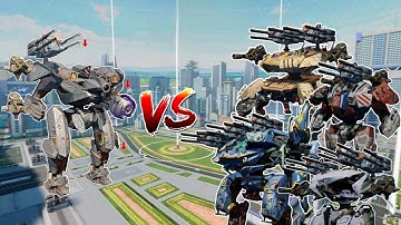 WR🔥 Maular[Nerf] VS All Titans Comparison |WAR ROBOTS|