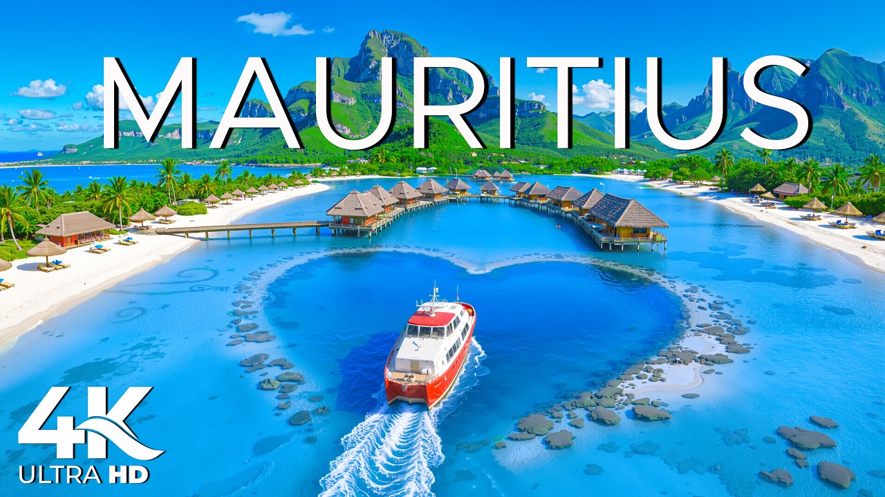 MAURITIUS ISLAND 4K ULTRA HD | Turquoise Lagoons, Tropical Paradise & Deep House Travel