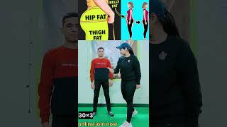 lose hip fat//lose thigh fat// lose weight workout #workout #fitness #wellness