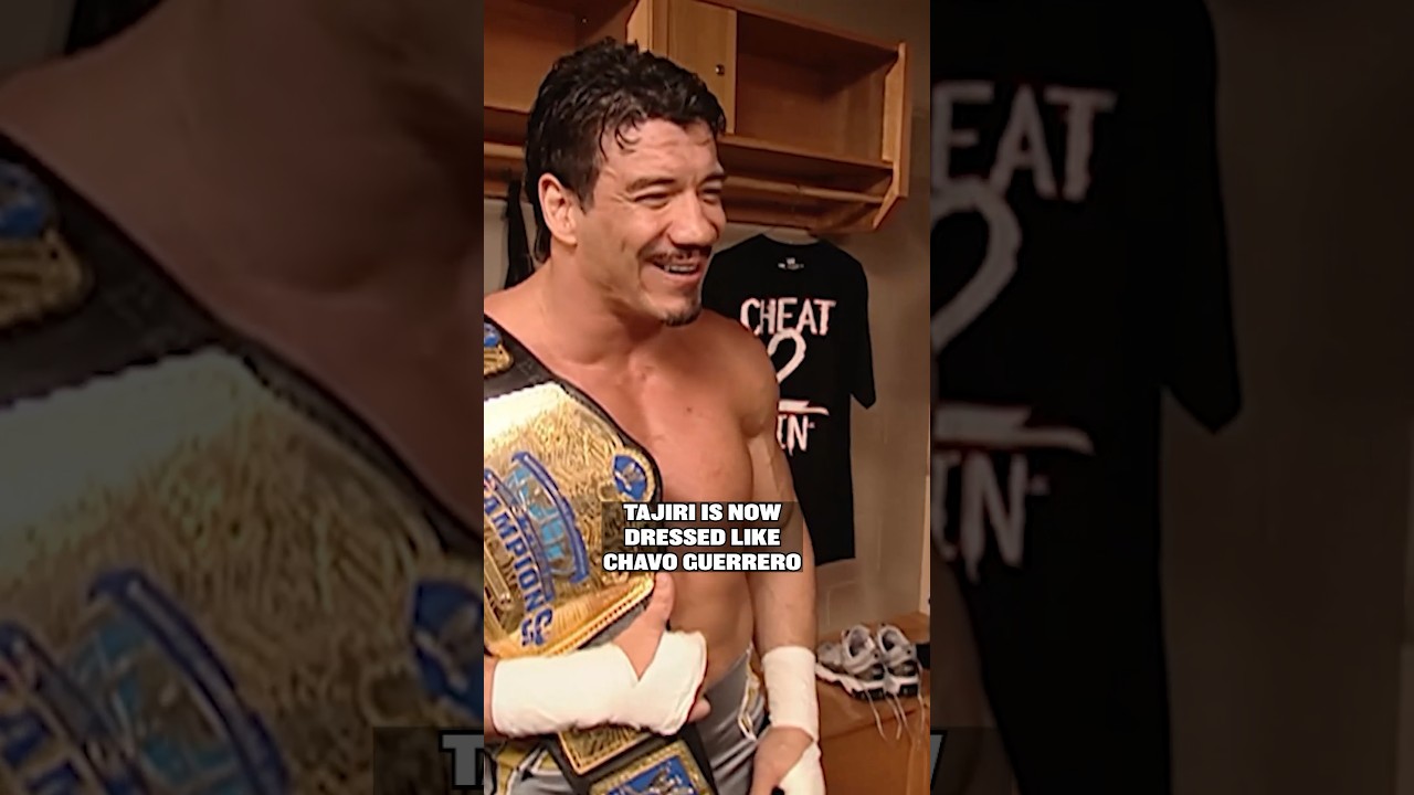 Чемпионы командного турнира WWE Эдди Герреро и... БОГАТЫЙ?! 😂