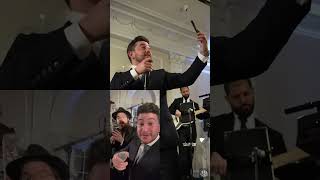 SO MANY different ANGLES 😂 @moshetischler &amp; @bennysmusic “Aish” 🔥🔥🔥 #band #weddingband #band