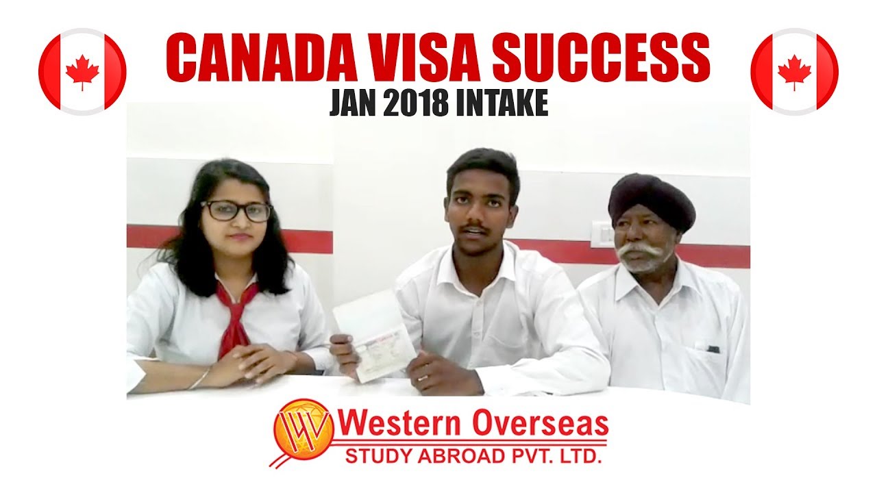 Canada Visa Success - Jan 2018 Intake - YouTube