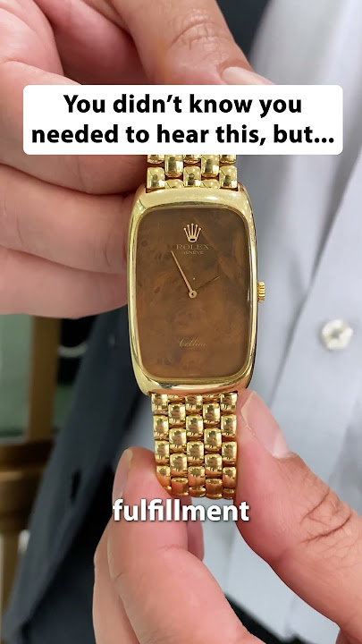 they WON'T tell you THIS about watches...