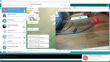 03. Control LED dan Mengirim Nilai Suhu DHT 11 ke Telegram