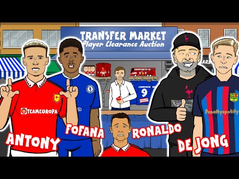 💰Transfer Market: Antony!💰 Also feat. Ronaldo Fofana & Liverpool Midfielders (Man Utd Chelsea)