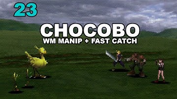 Catching a Chocobo Fast - FF7 Comprehensive Speedrun Tutorial pt 23