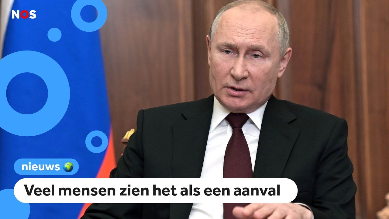 President Poetin stuurt Russische militairen naar Oekraïne
