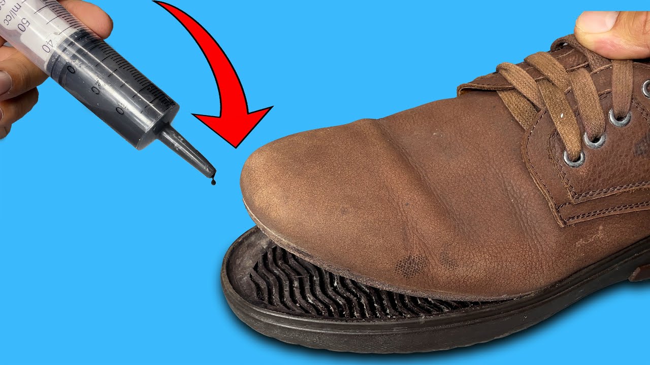 A clever Shoemaker shared this secret! How to easily restore broken shoes