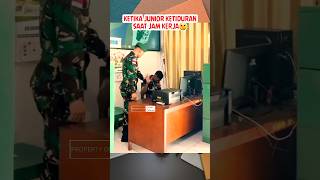 Ketika ketahuan tidur, maka perlu jurus paling ampuh🤫 #shortvideo #tniad #viralshort #tni #kopassus