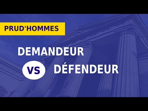 Vidéo: Le défendeur est-il un procureur ?