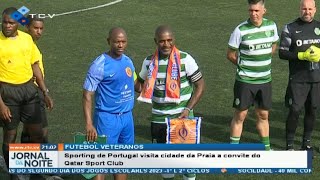 Veteranos do Sporting Clube de Portugal na Praia para dois jogos