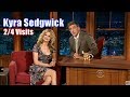 Kyra Sedgwick - Married To Kevin Bacon Since 1988 - 2/4 Visits In Chronological Order