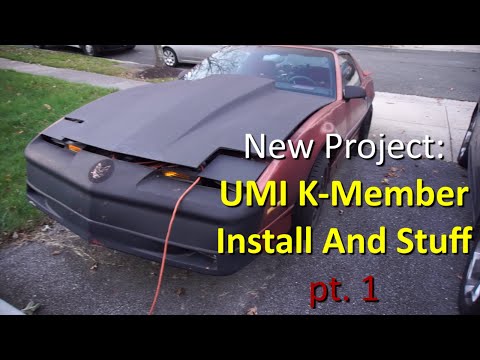 New Project: UMI K-Member Swap and Stuff