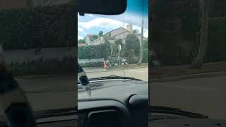 Lucid Air EV New Years Eve Crash and Burn WPB FL crash site