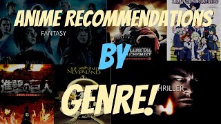 Anime Recommendations by Genre! | The Anime Society - Episode 2