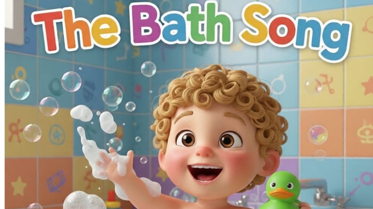 Bath Time Song for Kids | Splash and Scrub | Nursery Rhymes & Kids Songs
