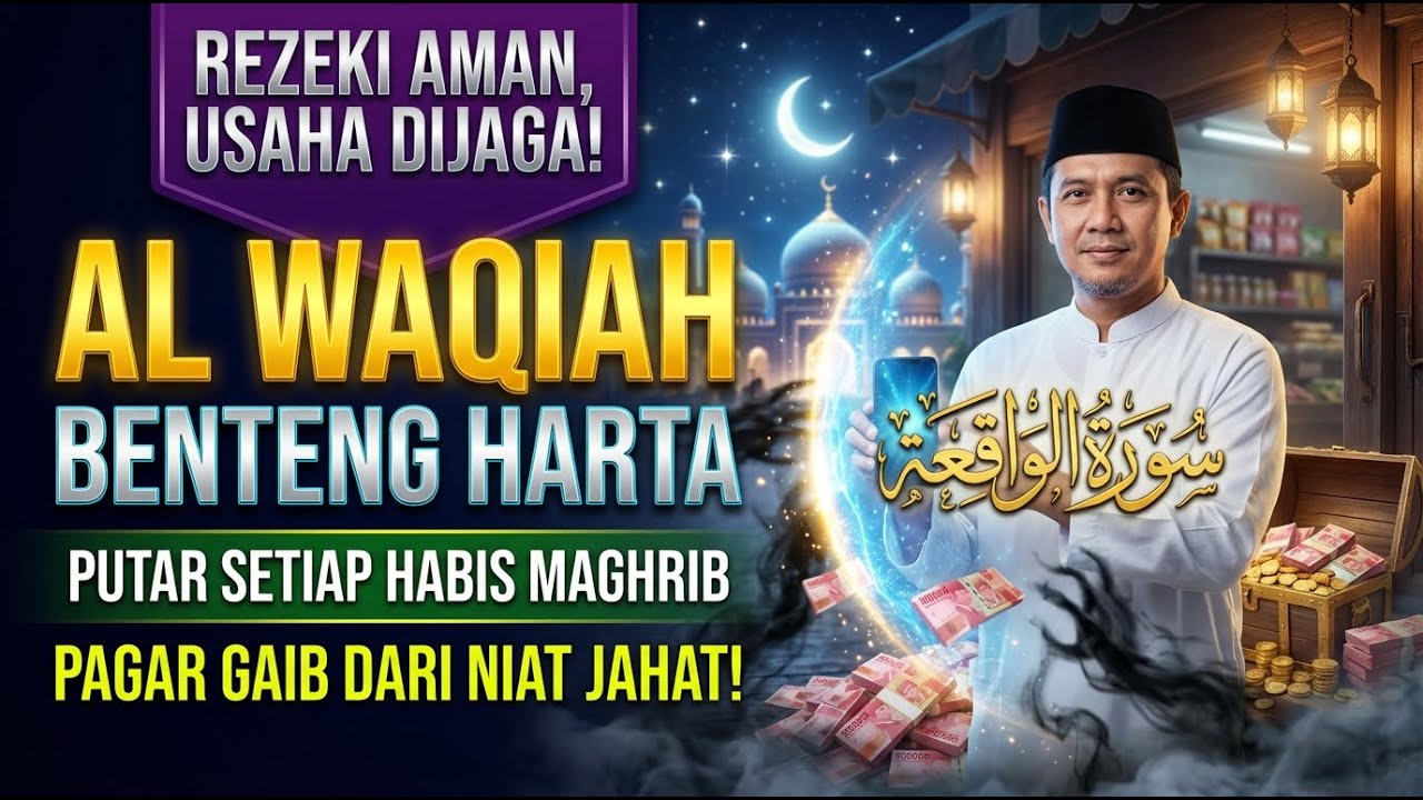 MAGNET REZEKI KILAT! Surah Al Waqiah Spesial Ramadhan 2026