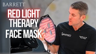 Plastic Surgeon's Go To Red Light Face Mask! | Barrett