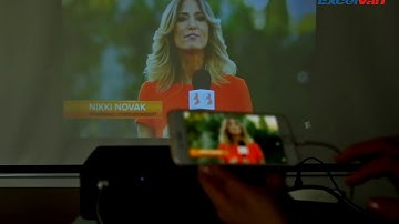 Proyector Excelvan E09 1800 Lumens Android 6.0 Wifi Bluetooth