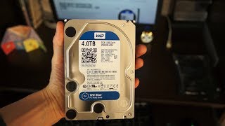 Жесткий диск WD40 на 4 Тб | ОБЗОР и ТЕСТ | Western Digital Blue 4 TB WD40EZRZ