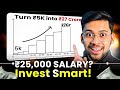 HOW TO INVEST IN 25000 SALARY? | SMART INVESTMENT PLAN | SALARIED PEOPLE | AFORAYUSH | AYUSH SHUKLA