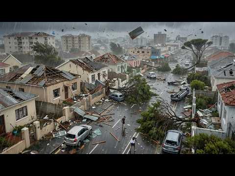 Cape Town in Ruins after Massive Storm Winds Destroy Homes and Uproot Trees Across South Africa