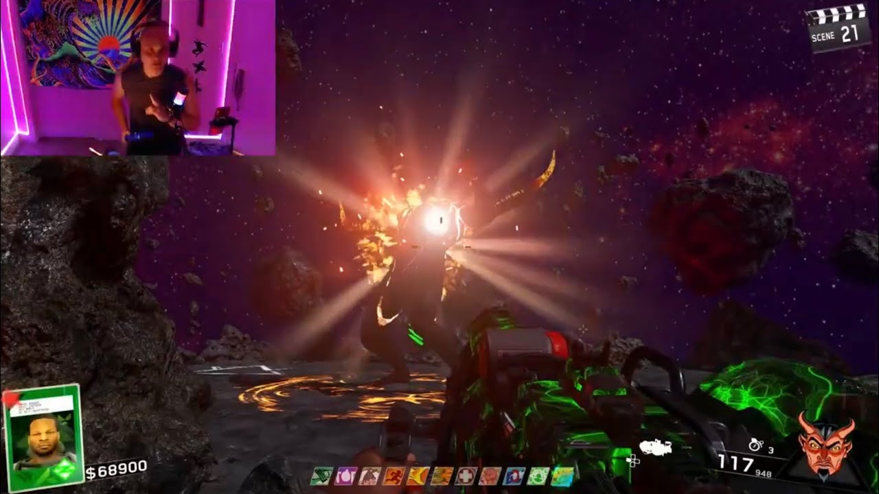 IW Zombies - [WR] - WORLD'S FIRST - The Beast From Beyond - SUPER Easter Egg - RUN on Treadmill